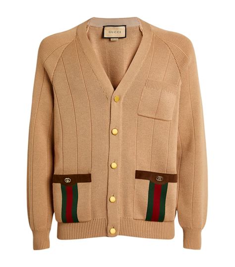 gucci inspired long cardigan|Gucci web cardigan.